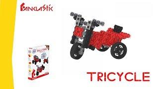 TRICYCLE - FANCLASTIC - 3D creative building set for children