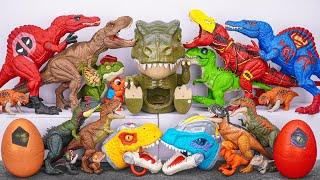 94 Minutes Satisfying Unboxing With Massive Collection Of Colorful T Rex Dinosaur Toys