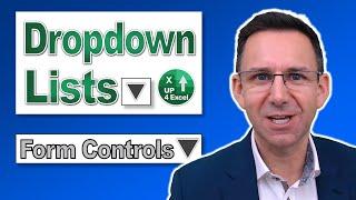 How to Create a Form Control Drop Down List in Excel