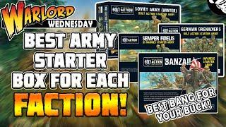 The BEST Beginner Starter Box for each faction! | Bolt Action!