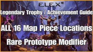 ELEX 2 - All 16 Map Pieces - Legendary Trophy / Achievement Guide