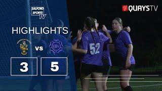 Salford Sport TV - Salford 1s Vs Leeds Beckett 1s, Women's Football [HIGHLIGHTS]