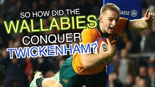 So how did the Wallabies conquer Twickenham? | Autumn Nations Series 2024