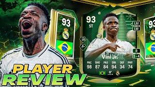 93 WINTER WILDCARD VINÍCIUS JR. PLAYER REVIEW - EA FC 25 ULTIMATE TEAM