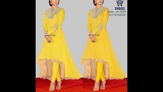 Eid long  Gown design for women's 2020 |wear hut video | trendy Indian eid dress design 2020||