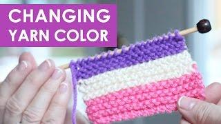 How to Change Yarn in Knitting
