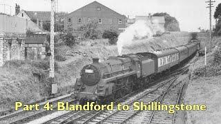 Ep4 Flying The Somerset & Dorset Trailway -  Blandford Forum to Shillingstone, Dorset, UK, By Drone