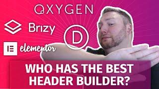 Which Page Builder has the best Header Builder?