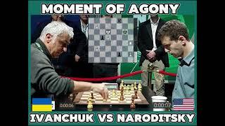 Vasyl Ivanchuk's Moment of Agony in Defeat!