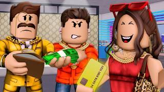 SPOILED Sister Made BILLIONAIRE Family POOR! (A Roblox Movie)