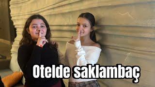 OTELDE SAKLAMBAÇ OYNADIK/ En eğlenceli video