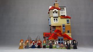 Let's Build Lego Harry Potter Attack on the Burrow (75980)