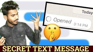 Whatsapp par secret message kaise bheje ? How to send secret whatsapp message ?