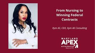 From Nursing to Winning Federal Contracts