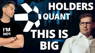 If you HOLD Quant (QNT) YOU MUST KNOW THIS | Quant SHOCKING NEWS & QNT Price Prediction 2025