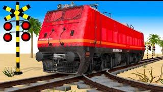 TRAIN 2025 Fumikiri3D Fantasy Railroad Crossing Animation VFX.3M please channel ko subscribe