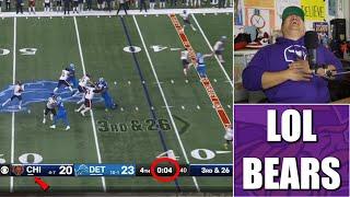 A Vikings Fan Reacts to the Bears Losing to the Lions: LMAOOOOOOOOOOOOOOOOOOOOOOOOOOOOOOOOOOOOOOOOOO