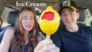 This Isn’t Fruit… It’s Ice Cream?! (Trying the Viral Dessert!)