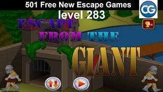 [Walkthrough] 501 Free New Escape Games level 283 - Escape from the giant - Complete Game