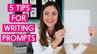 5 Tips for Helping K-2 Students Respond to Writing Prompts