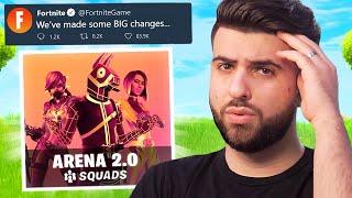 so Fortnite has CHANGED Arena Mode....