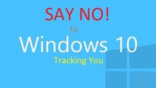 Stop Windows 10 Tracking You | In 4 Minutes!