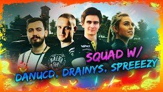 Squad w/ Danucd, Drainys, sprEEEzy [PUBG]