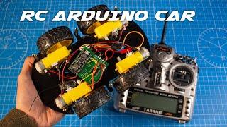 I made an Arduino RC car with a L298P driver PCB I designed myself