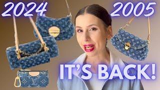 Louis Vuitton 2024 DENIM COLLECTION Papillon, Sunset Pleaty, Nano Speedy, Bumbag, Carryall, Onthego