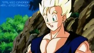 DBZ (Dragon Ball Z) Goten Turns SSJ For the First Time 720pHD