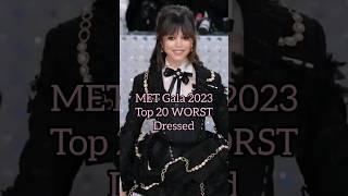 MET Gala 2023 Top 20 WORST Dressed! #NewYork #NewYorkCity #America #metgala #metgala2023 #themetgala