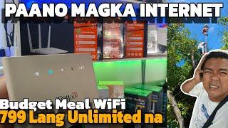 PAANO MAGKA INTERNET NG MURA SA BUKID | BUDGET MEAL WIFI