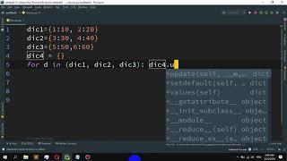 How to concatenate two dictionaries in Python