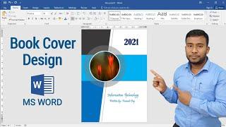 How to Design Project Front Page in Microsoft Word | Book Cover Design in MS Word