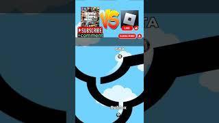 GTA vs Roblox #phonk #viral #gta #roblox #vs #shorts