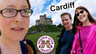 Exploring CARDIFF CITY CENTRE with MAGENTA OTTER TRAVELS: DAILY VLOGS UK