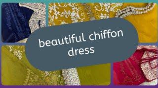 Beautiful chiffon dress collection/ideal Fashion corner