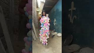 balloon outfit dress