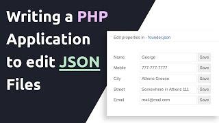 Edit JSON files with PHP