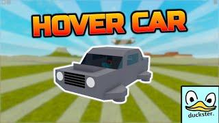 Hover Car Tutorial in Plane Crazy Roblox || duckster