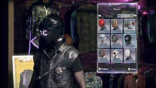 Маски Watch Dogs Legion в игре