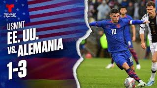 Highlights & Goals | EE. UU. vs. Alemania 1-3 | USMNT | Telemundo Deportes