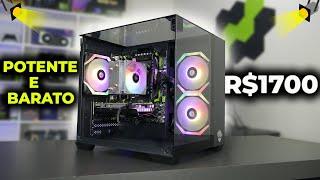 CHEAP GAMER PC (R$1700) RUN SEVERAL GAMES! ASSEMBLY AND TESTING (2025) 