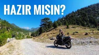 ANTALYA - KONYA Çeşgar Mountain Pass Motorcycle Ride | Aprilia Tuareg 660 | TET Türkiye