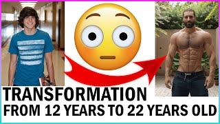 TRANSFORMATION FROM 12 YEARS TO 22 YEARS OLD – I Took A Photo Every Day