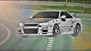 [INITIAL D Street Stage] Akina Downhill Time Attack - R34