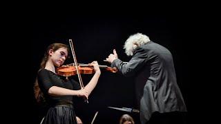 Bruch Violin Concerto No. 1, 3rd mvt. Sophie Branson and the Orchestra of Serbian National Theatre