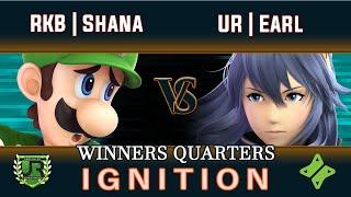 Ignition #201 WINNERS QUARTERS - RKB | Shana (Luigi) vs UR | Earl (Lucina)