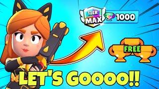 PIPER 1000!!  | #BrawlStars #Piper