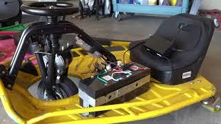 (OUTDATED VIDEO) Taxi Garage Alternative 29MPH Crazy Cart for $273!! With BRAKES!!